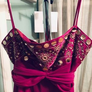 BCBG Maxazria 💯 silk dress 👗